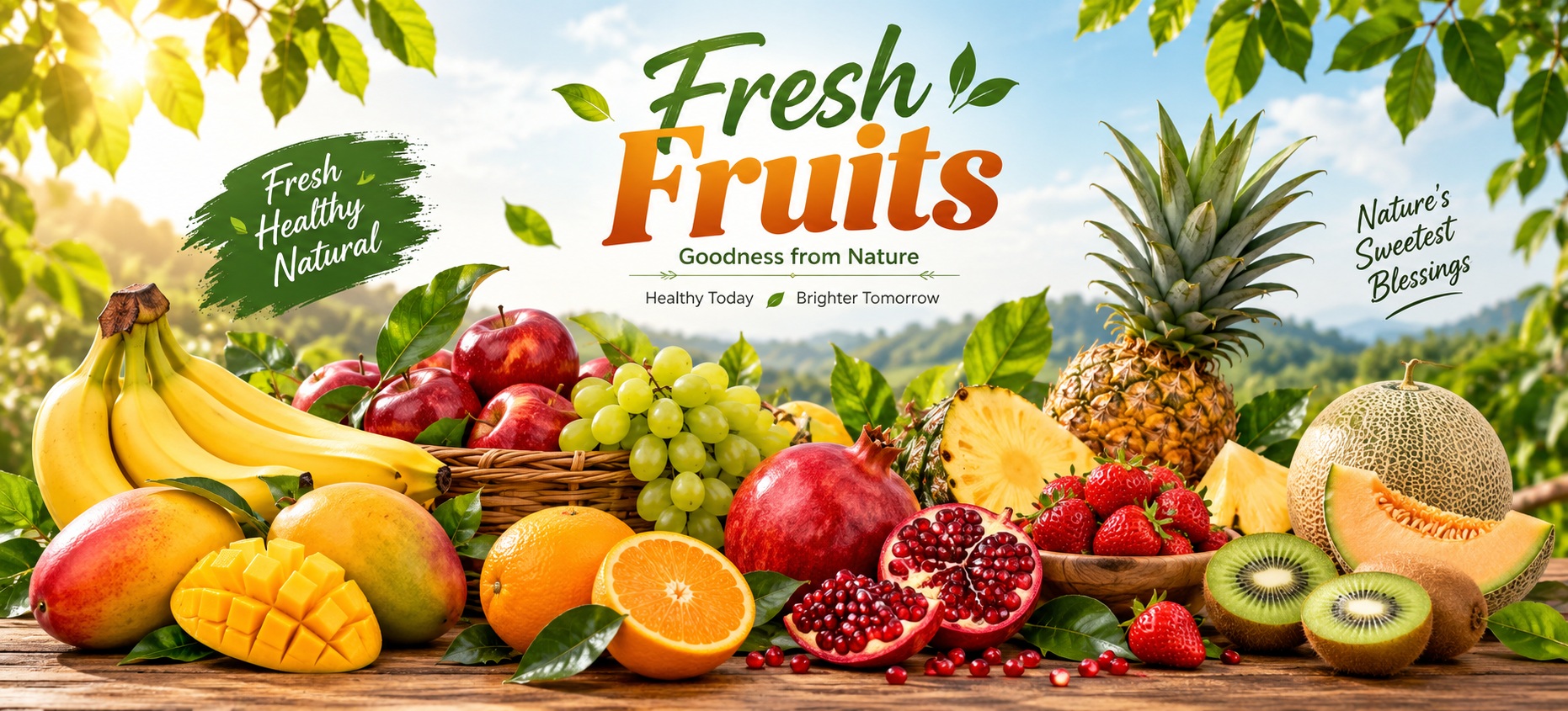 Fresh Fruits and Vegetables